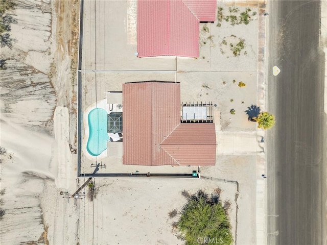 27525 Ventura Dr, Cathedral City, CA 92234 - bird's eye view of a pool area