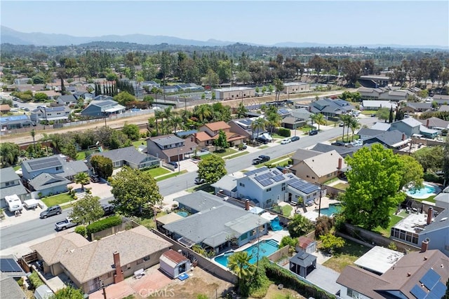 24812 Calle El Toro Grande, Lake Forest, CA 92630 - aerial view of residential area with a mountainous background and a pool area