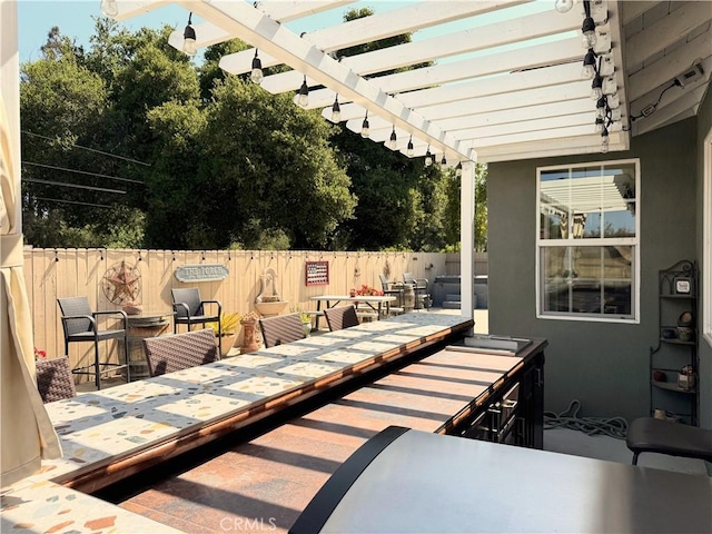 757 Onstott Rd, Lompoc, CA 93436 - view of patio featuring a pergola and outdoor dining space