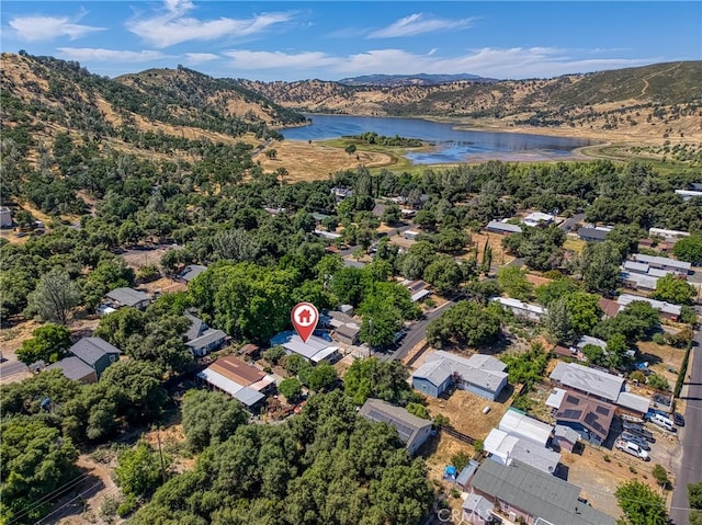 3265 14th St, Clearlake, CA 95422 - aerial view of a water and mountain view