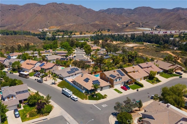 13946 Moqui Way, Corona, CA 92883 - aerial perspective of suburban area featuring mountains