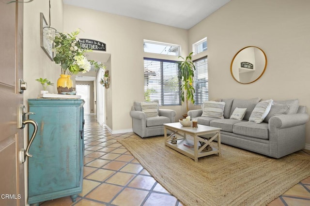 1269 Hacienda Dr, Oxnard, CA 93030 - tiled living room featuring baseboards
