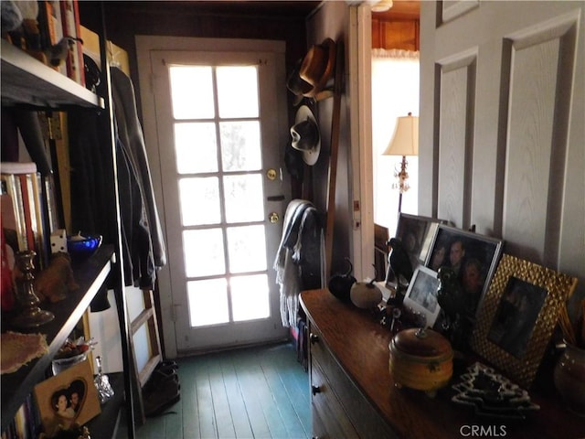 12861 Lakeview Dr, Clearlake Oaks, CA 95423 - office with plenty of natural light and hardwood / wood-style floors