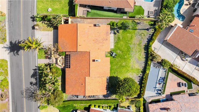 1465 Via Coronel, Palos Verdes Estates, CA 90274 - bird's eye view of a pool
