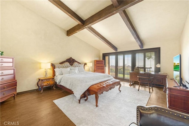 1465 Via Coronel, Palos Verdes Estates, CA 90274 - bedroom featuring access to outside and wood finished floors