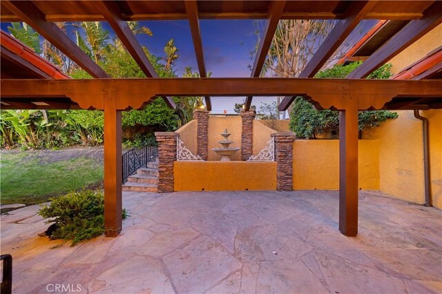1465 Via Coronel, Palos Verdes Estates, CA 90274 - view of patio