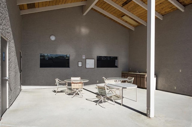 3625 Vista Oceana Unit 18, Oceanside, CA 92057 - view of patio featuring outdoor dining space