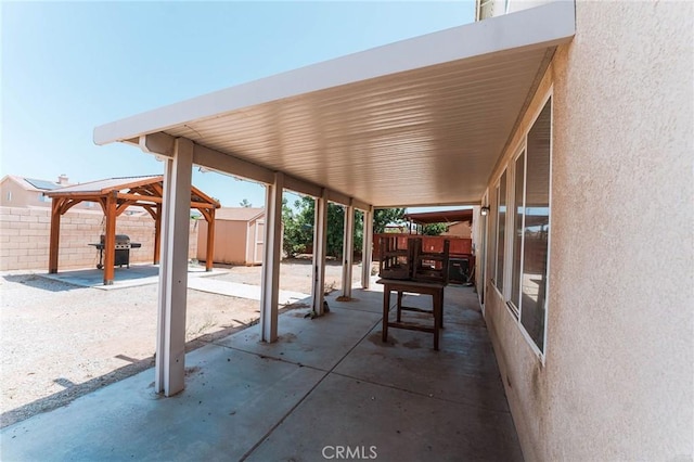 15193 Arcadian St, Adelanto, CA 92301 - fenced backyard featuring a patio