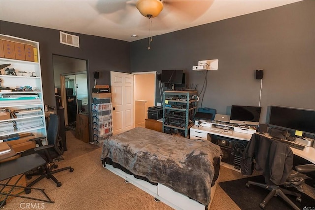 15193 Arcadian St, Adelanto, CA 92301 - carpeted bedroom featuring a desk