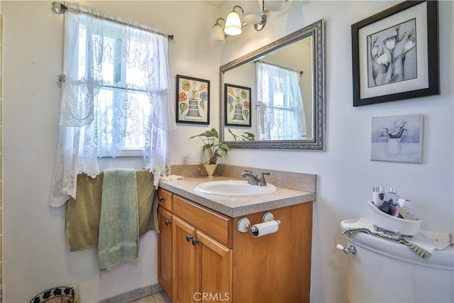 1706 James Pl, Pomona, CA 91767 - bathroom featuring toilet and vanity