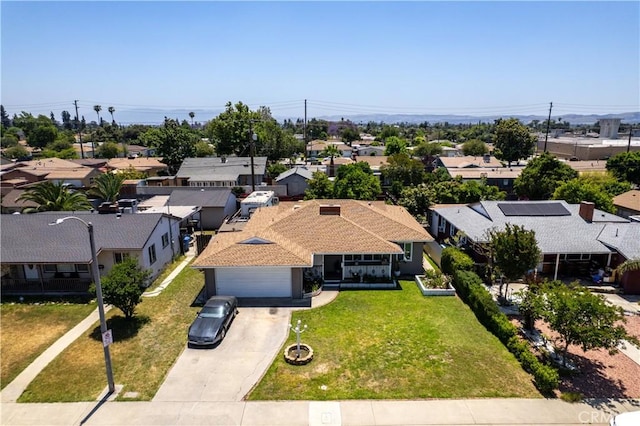 1706 James Pl, Pomona, CA 91767 - aerial perspective of suburban area