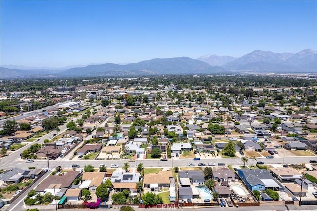 1706 James Pl, Pomona, CA 91767 - bird's eye view of a mountain backdrop