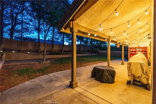 42311 Camden Way, Lancaster, CA 93536 - fenced backyard featuring a patio area