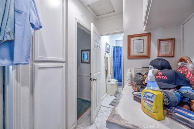 9419 Bartley Ave, Santa Fe Springs, CA 90670 - bathroom with tile patterned flooring