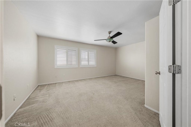 8840 Greenlawn St, Riverside, CA 92508 - carpeted empty room featuring a ceiling fan and baseboards