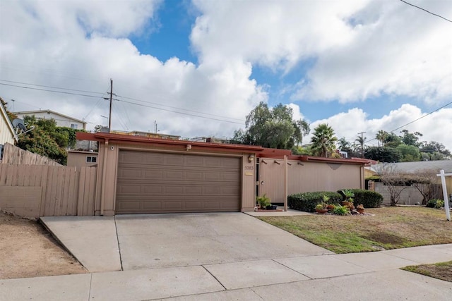 5283 Chollas Pkwy, San Diego, CA 92105 - view of front of property with concrete driveway