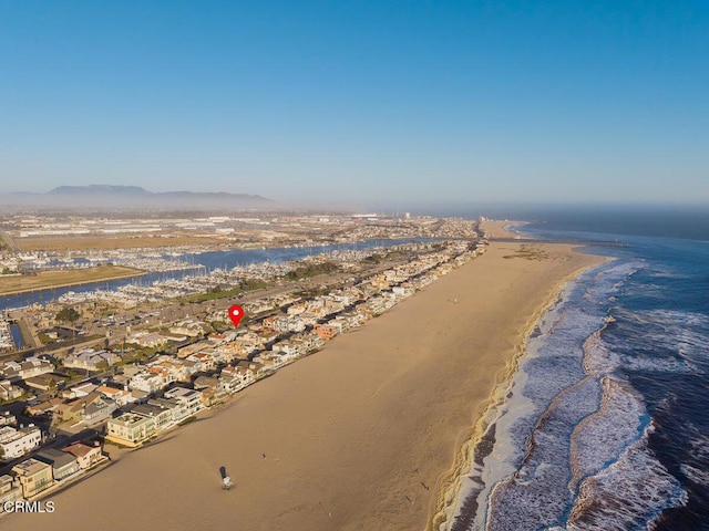 3701 Sunset Ln, Oxnard, CA 93035 - aerial perspective of suburban area with a water and mountain view