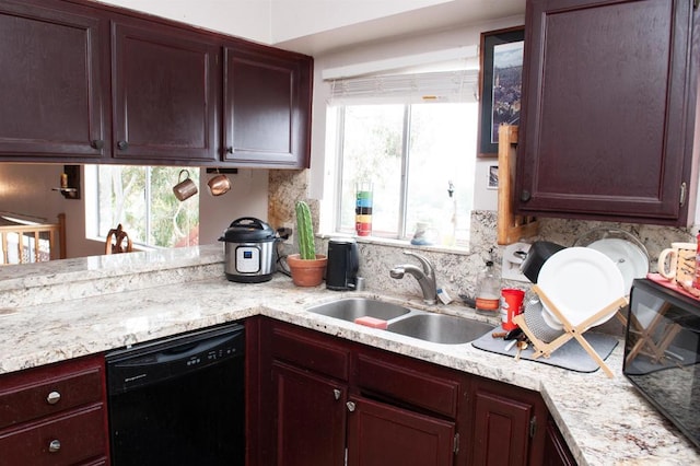 1523 E Windsor Rd Unit 105B, Glendale, CA 91205 - kitchen with black dishwasher and a sink
