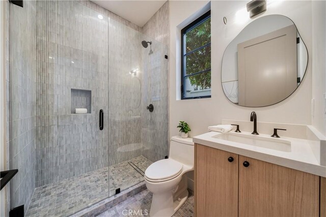 4634 Vesper Ave, Sherman Oaks, CA 91403 - full bath featuring vanity and a stall shower