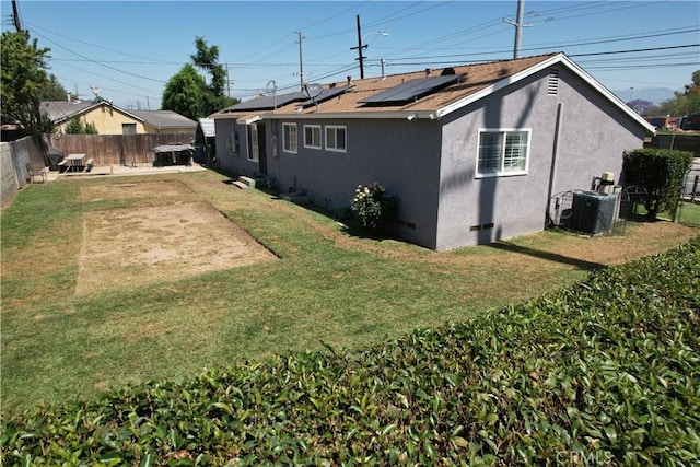 14862 Temple Ave, La Puente, CA 91744 - view of yard featuring central air condition unit