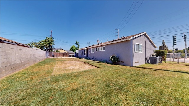 14862 Temple Ave, La Puente, CA 91744 - view of yard with central AC