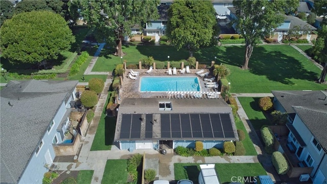 16387 De Anza Cir Unit Ci60, Huntington Beach, CA 92649 - view of property location featuring a pool area and nearby suburban area