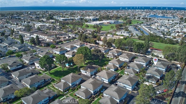 16387 De Anza Cir Unit Ci60, Huntington Beach, CA 92649 - aerial view of property's location with nearby suburban area