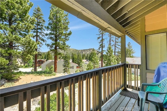 261 Lakeview Blvd Unit 54, Mammoth Lakes, CA 93546 - view of balcony
