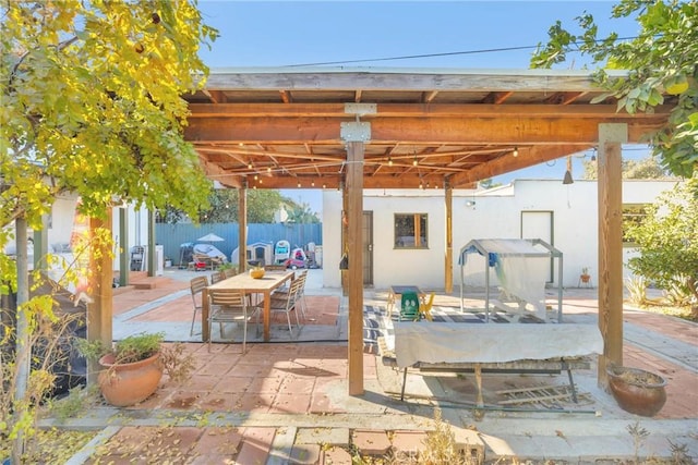 225 E 56th St, Long Beach, CA 90805 - view of patio featuring outdoor dining area