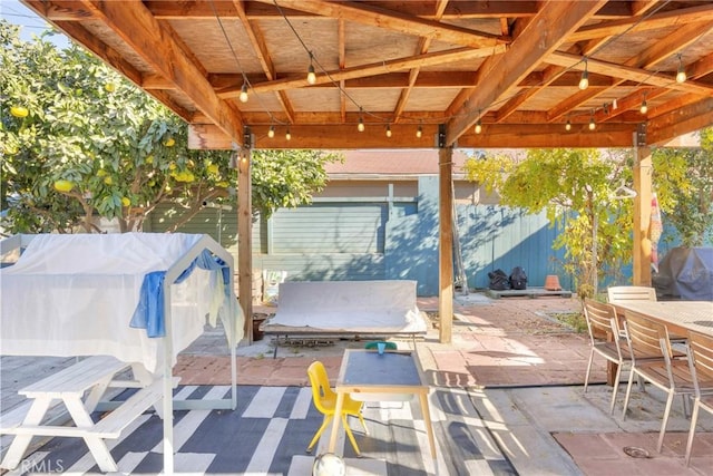 225 E 56th St, Long Beach, CA 90805 - view of patio with outdoor dining space