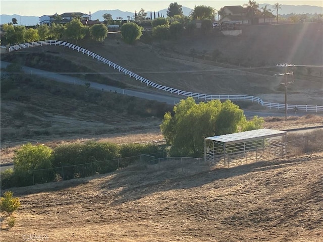 35450 Calle Nopal, Temecula, CA 92592 - exterior space with a view of rural / pastoral area, an outdoor structure, and an exterior structure
