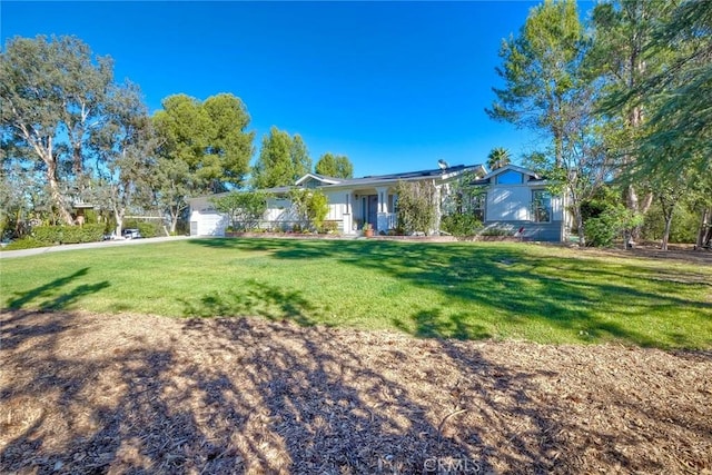 35450 Calle Nopal, Temecula, CA 92592 - single story home featuring a front yard and an attached garage