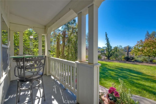 35450 Calle Nopal, Temecula, CA 92592 - view of covered porch