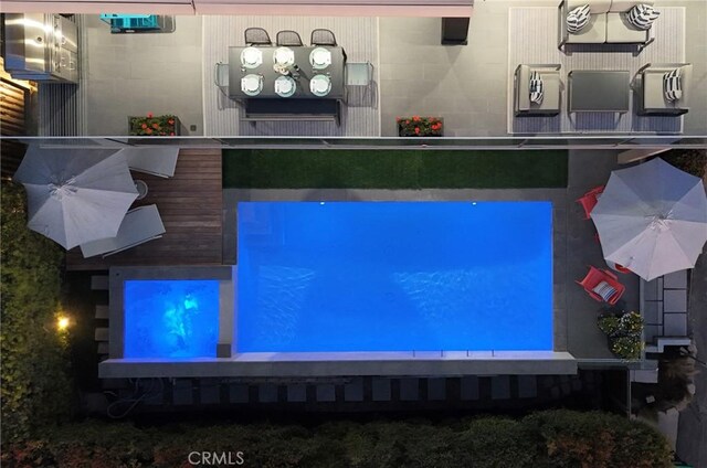 1088 Del Mar Ave, Laguna Beach, CA 92651 - view of swimming pool