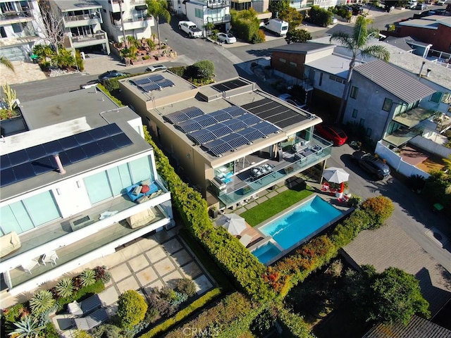 1088 Del Mar Ave, Laguna Beach, CA 92651 - aerial view of a pool area