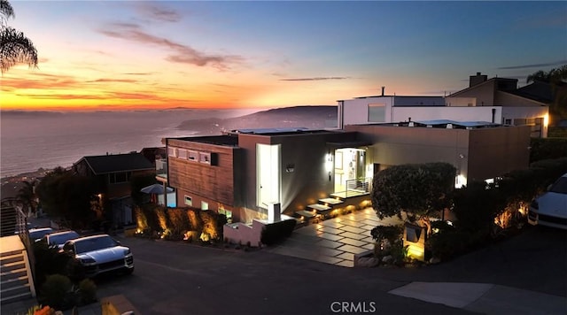 1088 Del Mar Ave, Laguna Beach, CA 92651 - view of front of property featuring a water view