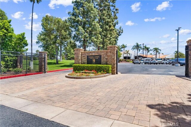 6421 Acacia Hill Dr, Yorba Linda, CA 92886 - view of gate