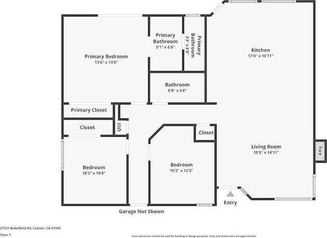 27721 Wakefield Rd, Castaic, CA 91384 - room layout