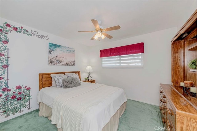 5526 Donner Ave, Buena Park, CA 90621 - bedroom featuring carpet and a ceiling fan