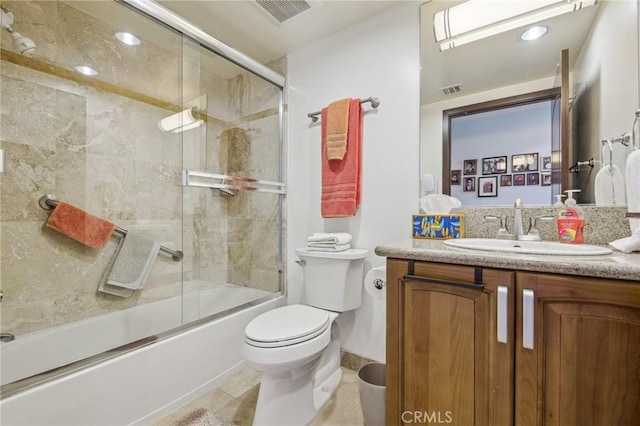 11218 Camarillo St Unit 305, Toluca Lake, CA 91602 - full bath featuring vanity, enclosed tub / shower combo, and toilet