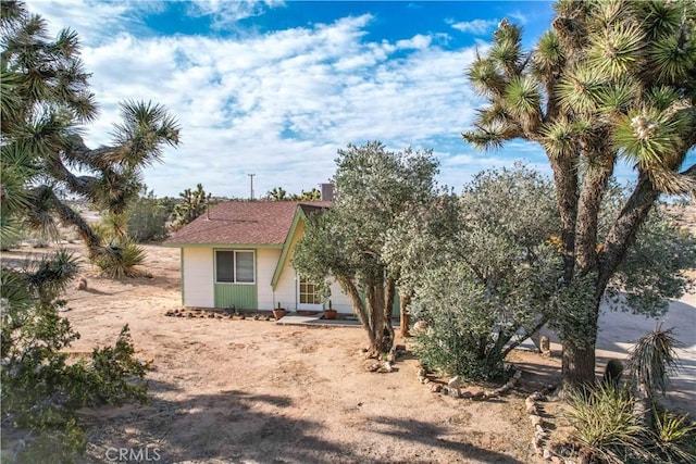 57620 Buena Vista Dr, Yucca Valley, CA 92284 - view of rear view of house