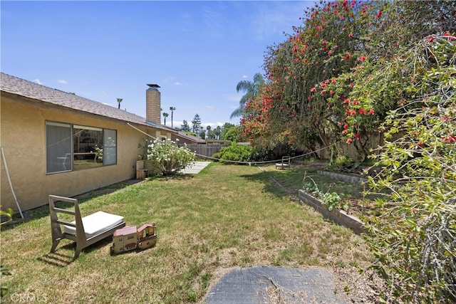 819 Shade Tree Ln, Fallbrook, CA 92028 - view of yard with a vegetable garden