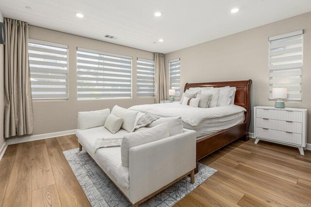 675 Westbrook Loop, San Marcos, CA 92078 - bedroom featuring wood finished floors, baseboards, and recessed lighting