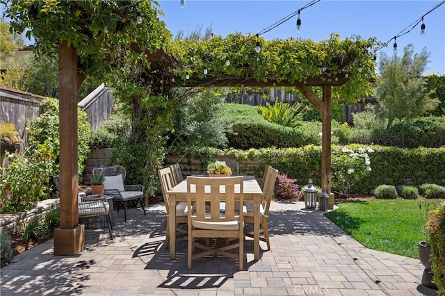 3207 Daisy Ln, San Luis Obispo, CA 93401 - view of patio featuring outdoor dining space