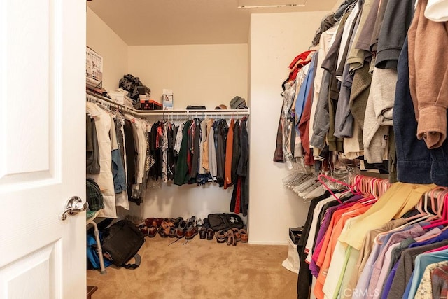 29557 Warmsprings Dr, Menifee, CA 92584 - spacious closet featuring carpet floors