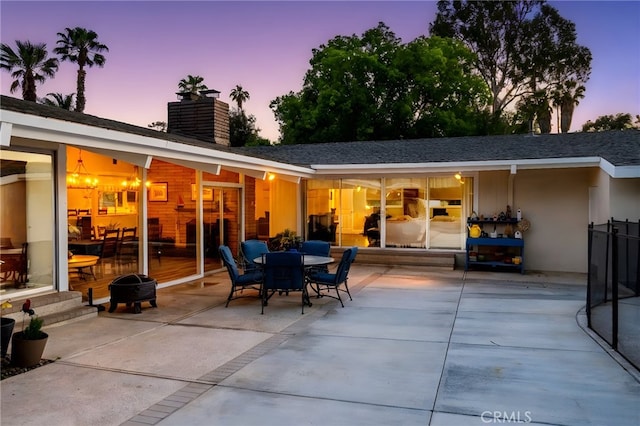 2201 Archdale St, Riverside, CA 92506 - view of patio / terrace with outdoor dining area
