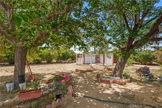 7558 Lobos Ave, Hesperia, CA 92345 - view of yard with a patio area