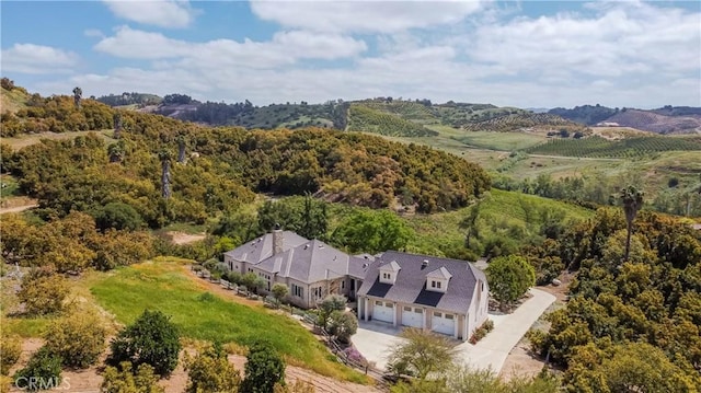 26525 Carancho Rd, Temecula, CA 92590 - view from above of property