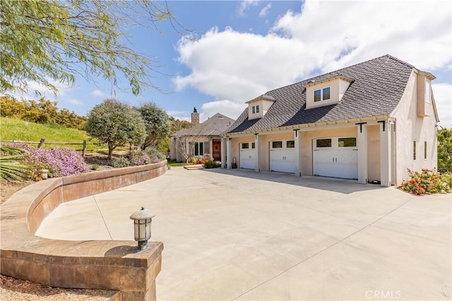 26525 Carancho Rd, Temecula, CA 92590 - modern inspired farmhouse with driveway, stucco siding, and a garage