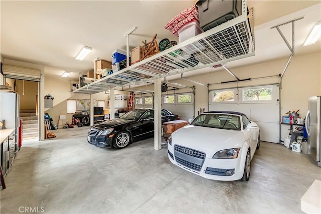 26525 Carancho Rd, Temecula, CA 92590 - garage featuring freestanding refrigerator